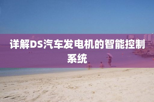 详解DS汽车发电机的智能控制系统