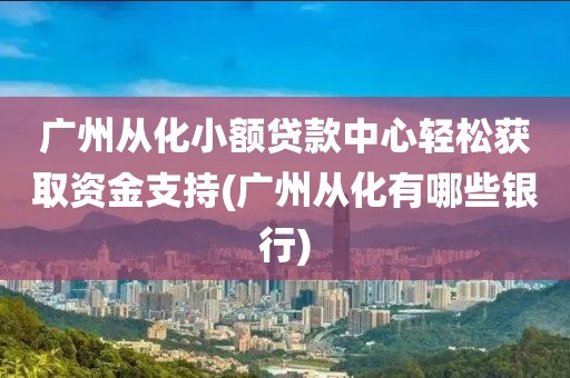 广州从化小额贷款中心轻松获取资金支持(广州从化有哪些银行)